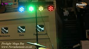 Mega Bar Led Compact Stage Lighting System Demo Youtube