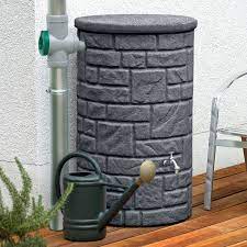 Um vereinen wunderschönen tropischen grünanlage zu. Regentonne Anthrazit Arcado 230 Liter Regentonne Anthrazit Regentonne Regenwassertonne