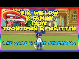 Sir Willow And Family Play Toontown Rewritten Live Game And Chat Streaming Https Youtu Be Sbny79sdupy Play Family Streaming Play