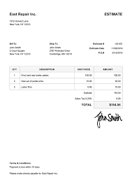 Features include management of schedule of rates, analysis of rates, project estimation … Free Estimate Templates 100 Styles Print Download Pdf