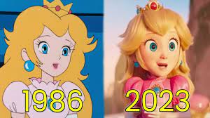Evolution of Princess Peach in Movies & TV Series (1986-2023) - YouTube