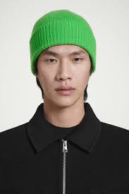 KNIT BEANIE GREEN Marcel Peña min-nano