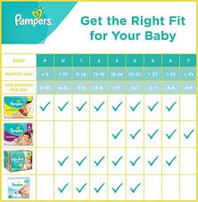 Diaper Chart Baby Weight Chart Pampers Size Chart Diaper