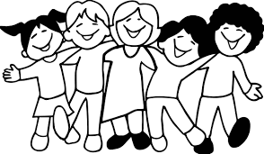 Cool Five Kids Friendship Coloring Page Sunday School Coloring Pages Mothers Day Coloring Pages Nemo Coloring Pages