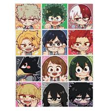 Tons of awesome mha cute wallpapers to download for free. Bnha Mha Myheroacademia Cute Anime Sticker By Spade