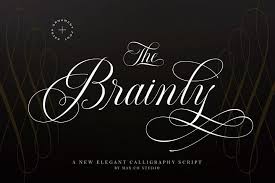 Brainly Script With Ornament Microsoft Word 2010 Script Luxury Font
