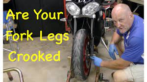 Aligning Motorcycle Fork Legs Properly After Mounting The Front Wheel Youtube