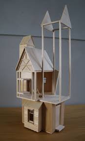 Working On A Miniature Out Of Balsa Wood By Vera Van Wolferen Balsa Wood Crafts Wood Crafts Diy Beginner Woodworking Projects
