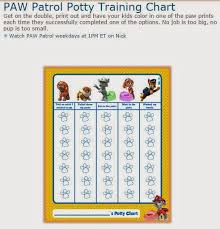 There are tons of great resources for free printable color pages online. Paw Patrol Free Printable Potty Training Chart Oh My Activities For Kids