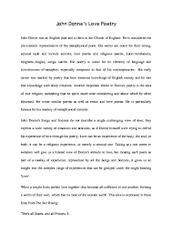 John donne's standing as one of the greatest poets in the english language is now thoroughly established, and critics such as t. Doc John Donne As A Love Poet Rajee Mudaliar Academia Edu