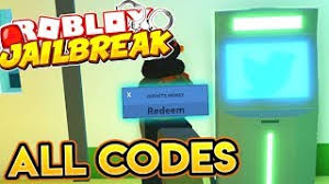 Find an atm, type one of the codes we are going to provide you, tap redeem, and done, your free reward will be ready and redeemed. All Codes In Jailbreak Roblox Jailbreak Codes Youtube
