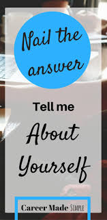 How To Answer The Interview Question Tell Me About Yourself Job Interview Advice This Or That Questions Interview Advice