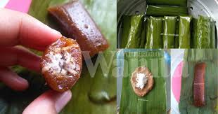 Jadi apa kata anda cuba membuat sendiri kuih tepung bungkus di rumah? Lepat Tepung Pulut Inti Kelapa Parut Tambah Gula Merah Padu Rasanya Mingguan Wanita