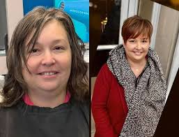 What do you think of this lady's short hair cut?