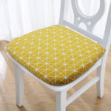 Memory Foam Dining Chair Cushion With Ties Indoor Kitchen Linen Chair Pad Washable Removable Replacement Breatha Chair Cushions Dining Chair Pads Chair Pads