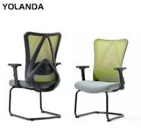 Yolanda Furniture Manufacturers Ergonomic MID Back Mesh Swivel Staff Task  Computer Desk Office Chairs