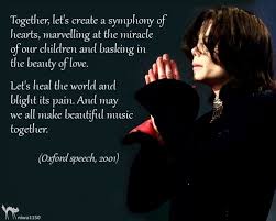 Michael Jackson Quotes Symphony Of Hearts