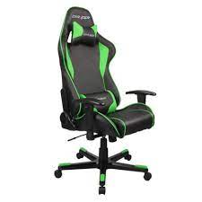 dxracer office computer ergonomic gaming chair oh fh08 ne adjustable racing 637813362911 ebay stuhle armlehnen lendenkissen