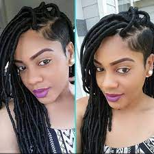 Homepage Voice Of Hair Hair Styles Braids With Shaved Sides Faux Locs Hairstyles