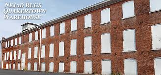 Carpet warehouse dirba šiose srityse: Nejad Rugs Quakertown Warehouse Clearance Sale