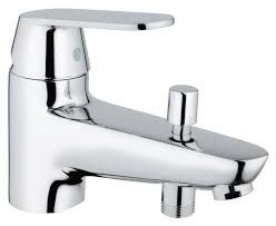 Robinet grohe salle de bain. Grohe Mitigeur Bain Douche Bauedge Monotrou C2 Ref 23562000 Cedeo