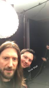 Hey guys, you good? We're in Boston today, playing with Shinedown,  Badflower & Broken Hands in an amphitheater later ~ RAD. This tour has been  so sick, everyone is super nice and