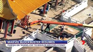 So we're here with some of the insight set photos. 7news Sydney Filming For Marvel Blockbuster Shang Chi To Resume In Western Sydney Facebook