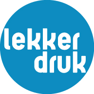 Starting from medium and going up to super, druk is uncompromisingly bold. Home Lekker Druk