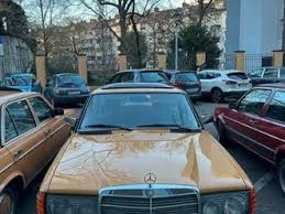 Image result for Apricot Orange 1981 Mercedes