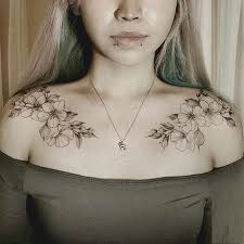 Best Collar Bone Tattoos Chest Tattoos For Women Tattoos Collar Bone Tattoo