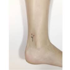 Simple Yet Elegant Flower Tattoo By Playground Tattoo Flower Flowertattoo Design Illustration Linetattoo Flower Wrist Tattoos Korean Tattoos Mini Tattoos