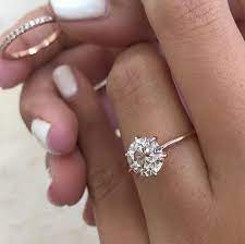 Diamond Engagement Ring Round Brilliant Diamond Bridal Set 1 80 Carat Solitaire Diamond Ring Solitaire Ring Wedding Band Diamond Ring Round Diamond Engagement Rings Classic Engagement Rings Engagement Rings Round