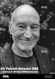 Patrick stewart Black and White Stock Photos & Images