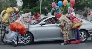 Maybe you would like to learn more about one of these? A Customer A Clown And A 3 Ring Fender Bender The True Story Behind The Commercial Farmers Insurance