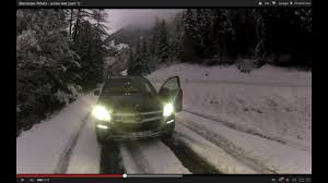 Mercedes 4matic Winter Test Part 1 Youtube