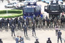 Protesters gather for sunday igboho house in ibadan to call for justice for. Sunday Igboho Police Begins Show Of Force Amid Tension Over Yoruba Nation Lagos Rally Daily Post Nigeria
