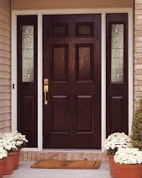 Fiberglass door panels offer the authentic appearance of wood without the maintenance. Nrf K Zj Xphzm