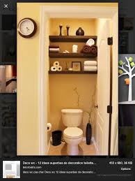 Etagere Decoration Toilettes Deco Wc Deco Toilettes