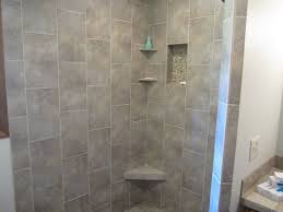 Large format tile shower layout. Large Format Tiles In Vertical Design Yelp Tiny Bathrooms Small Bathroom Design Carpet And Tile