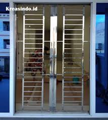 Gembok pagar stainless 3 kunci 40mm leher panjang. Ide 20 Harga Pintu Lipat Stainless