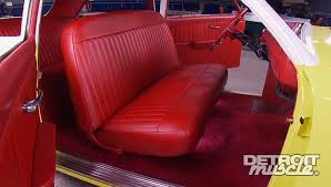 Allow me to design your bike seat or customize your hot rod with a new custom interior. Hot Rod How To Interiors Detroit Muscle