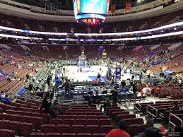 Wells Fargo Center Section 118 Philadelphia 76ers