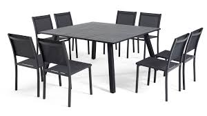 Trouvez table 8 personnes sur 2ememain ✅ avantageux pour tout le monde. Salon De Jardin 8 Places Avec Table Carree Extensible Samba