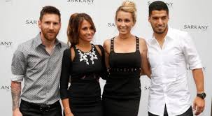 Cesc fàbregas y daniella semaan; Messi S And Suarez S Wives Open Business Together Photo