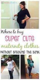 Where To Buy Cute And Affordable Maternity Clothes Mama Instincts