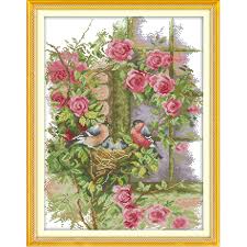 Check spelling or type a new query. Readystock Diy Handmade Needlework Counted Cross Stitch Set Embroidery Kit Shopee Malaysia