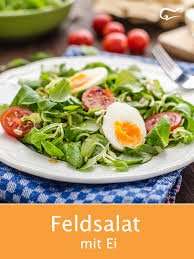 Feldsalat Mit Ei Rezept Rezept Feldsalat Rezept Rezepte Feldsalat