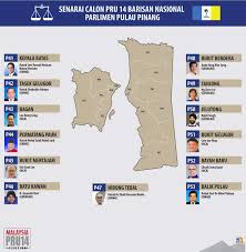See more of calon gs & calon bn & ph pru 14 on facebook. Bernama Tv Na Twitteru Infografik Senarai Calon Barisan Nasional Bagi Parlimen Pulau Pinang Pru14 Andapenentunya Bn Penang Pulaupinang Pp Calonpru14 Https T Co C3mtc47b5c