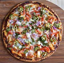 Tandoori Chicken Pizza Pepper Delight Recipe Tandoori Chicken Pizza Unique Pizza Recipes Chicken Pizza