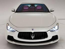 Maserati Interior Ghibli Purple Dream White With Cardream Car White Maserati Ghibli With Purple Interior Maserati Ghibli Dream Cars Super Luxury Cars